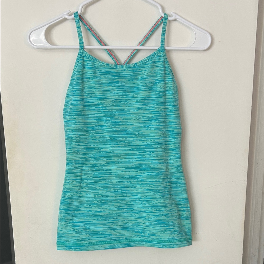 Ivivva Aqua Strappy Racerback Tank